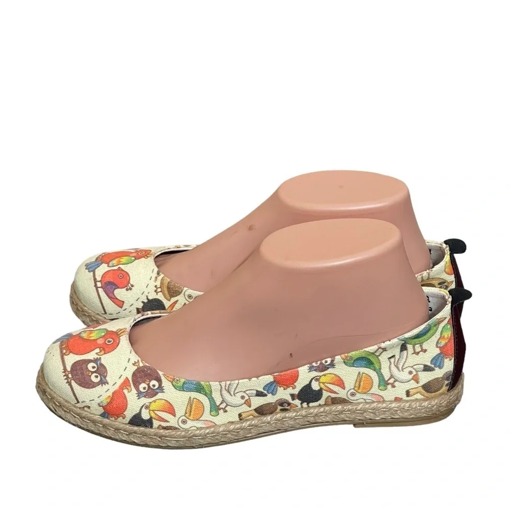 Goby Espadrilles Birds Flowers & Sun - Size 37